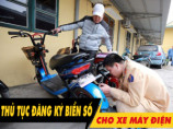 Thủ tục đăng ký biển số xe máy điện mới nhất 2026