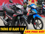 6 thông số xe Honda Blade 110 2026 cần phải biết trước khi mua xe