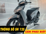 6 thông số xe SH 125i 2026 cần phải biết trước khi mua xe