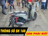 6 thông số xe SH 160i 2026 cần phải biết trước khi mua xe
