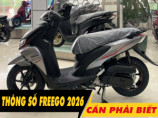 5 thông số xe Yamaha Freego 2026 cần phải biết trước khi mua xe