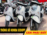 6 thông số xe Honda Scoopy 110 2026 cần phải biết trước khi mua xe