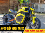 Mô tô điện Verge TS Pro dùng pin thể rắn khi nào ra mắt?
