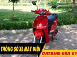 5 thông số xe máy điện Era E1 cần phải biết trước khi mua xe