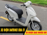 Datbike Era E1 đi được bao nhiêu km cho 1 lần sạc đầy?