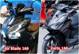 So sánh Air Blade 160 và Vario 160: Nên mua xe nào?