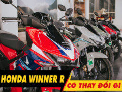 Honda Winner R 2026 có gì mới so với phiên bản cũ?