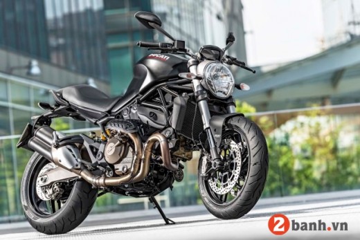 Ducati Monster 821 2018 nâng cấp thiết kế giảm thiểu sức mạnh