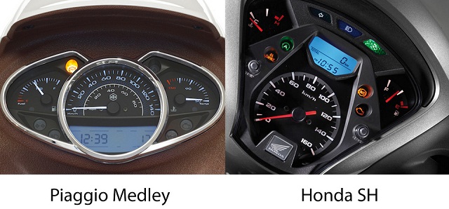 So sánh piaggio medley abs 2016 vs sh 125i - 3