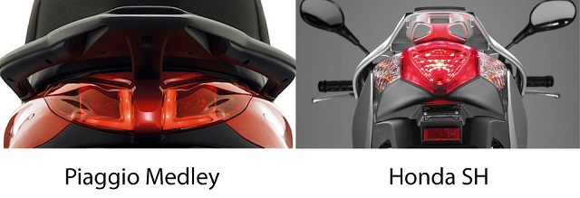 So sánh piaggio medley abs 2016 vs sh 125i - 2