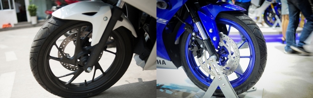 So sánh Yamaha R15 2018 vs Honda CBR150 2018