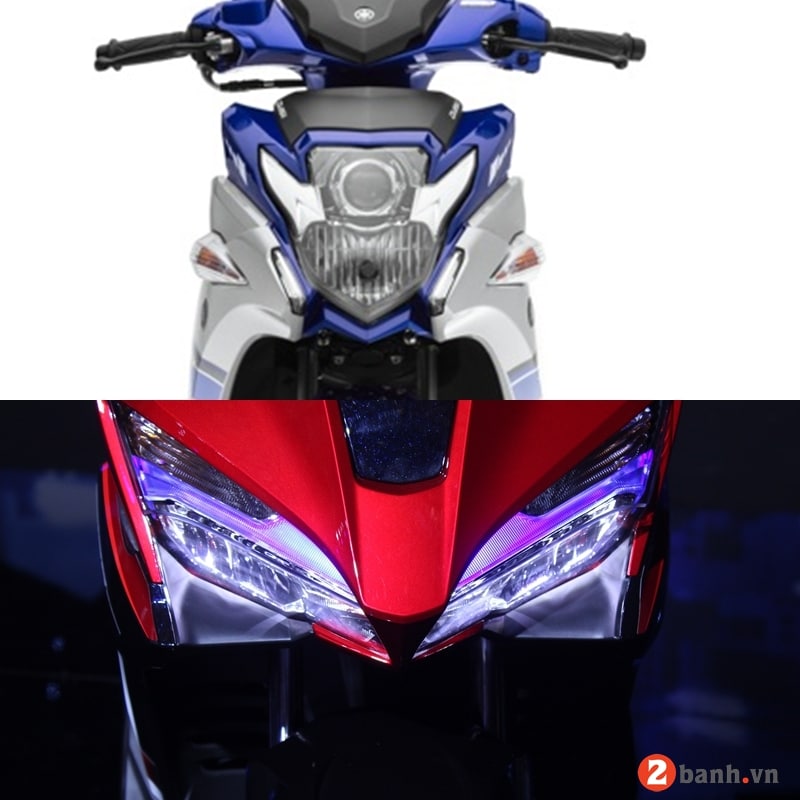 So sánh nouvo 2016 vs air blade 2016 - 1