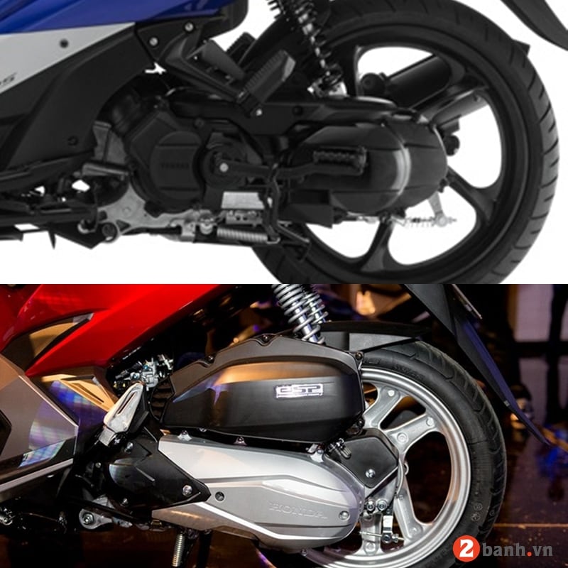 So sánh nouvo 2016 vs air blade 2016 - 3