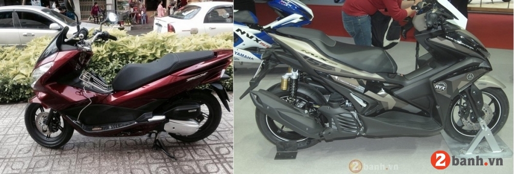 So sánh nvx 155 và pcx 150 nên mua xe tay ga nào - 2