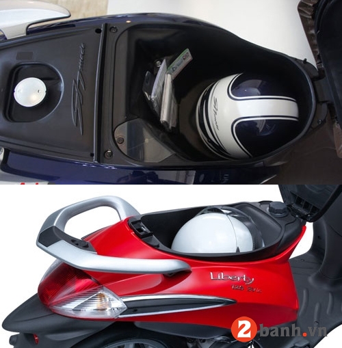 So sánh sh mode vs piaggio liberty 2014 - 9