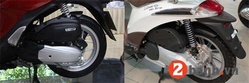 So sánh sh mode vs piaggio liberty 2014 - 11