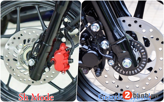 So sánh grande 2024 và sh mode 2024 nên mua xe tay ga nào - 16