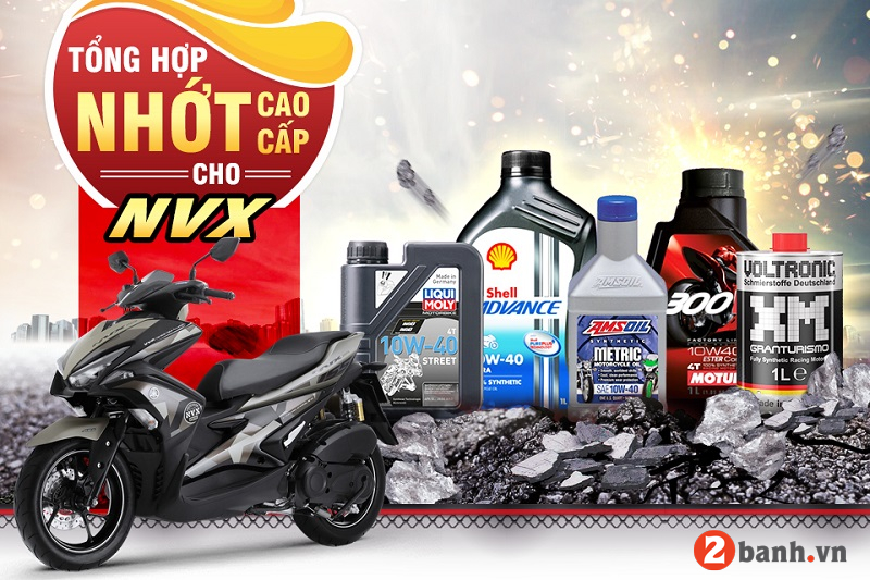 Tư vấn dầu nhớt tốt nhất phù hợp cho xe nvx 2025 - 1