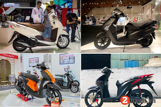Danh sách 5 mẫu xe tay ga tiết kiệm xăng nhất 2021 trên thị trường Việt Nam