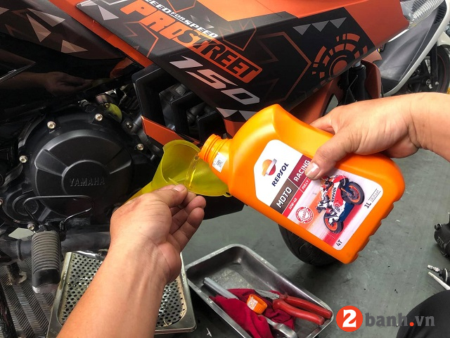 Tư vấn dầu nhớt tốt nhất phù hợp cho xe exciter 155 - 6