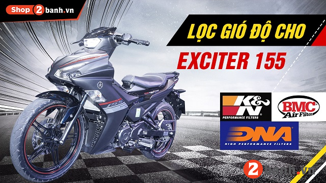 Tư vấn lọc gió độ cho exciter 155 giúp xe tăng tốc mạnh mẽ - 1
