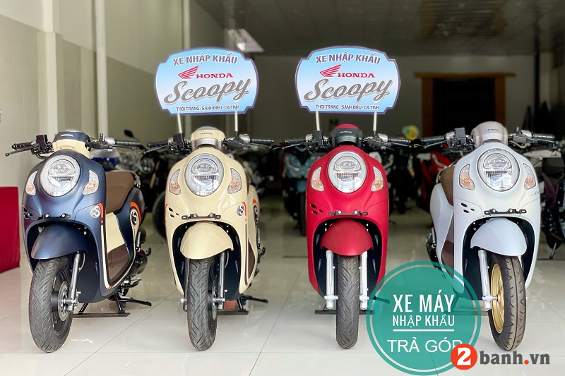 Honda Scoopy 2023 Made in Thailand về Việt Nam giá bán gấp đôi Vision   Báo Bình Dương Online