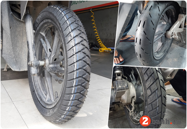 Tư vấn các loại vỏ xe tốt nhất cho honda vario 160 - 2