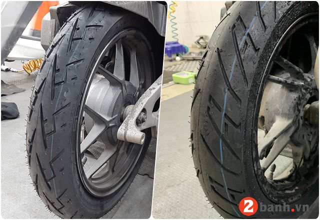 Tư vấn các loại vỏ xe tốt nhất cho honda vario 160 - 5