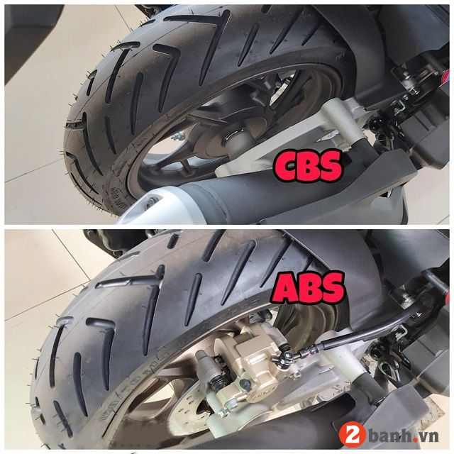 So sánh vario 160 abs và vario 160 cbs có gì khác biệt - 17