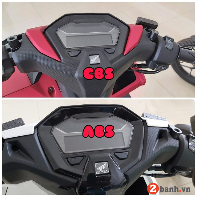 So sánh vario 160 abs và vario 160 cbs có gì khác biệt - 9