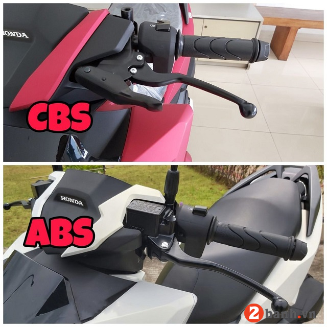 So sánh vario 160 abs và vario 160 cbs có gì khác biệt - 7