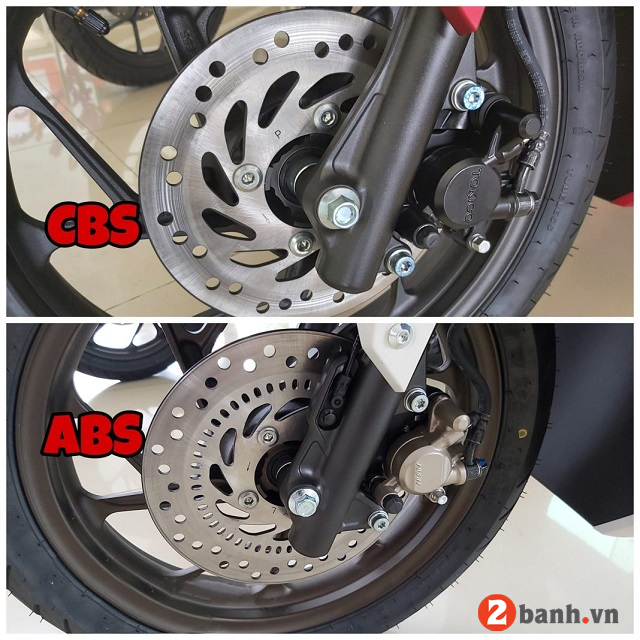 So sánh vario 160 abs và vario 160 cbs có gì khác biệt - 16