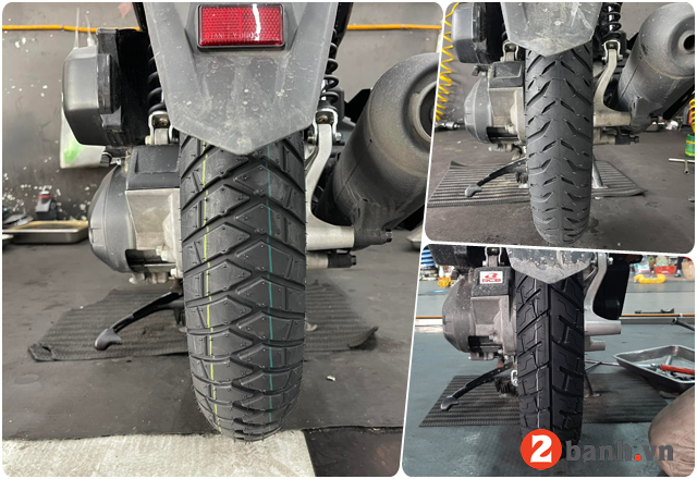 Tư vấn các loại vỏ xe tốt nhất cho honda airblade 160 - 3