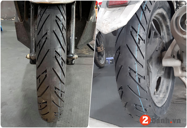 Tư vấn các loại vỏ xe tốt nhất cho honda airblade 160 - 6