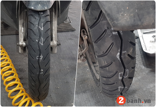 Tư vấn các loại vỏ xe tốt nhất cho honda airblade 160 - 5