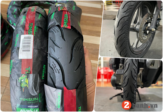 Tư vấn các loại vỏ xe tốt nhất cho xe yamaha gear 125 - 8