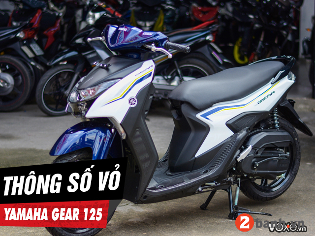 Tư vấn các loại vỏ xe tốt nhất cho xe yamaha gear 125 - 2