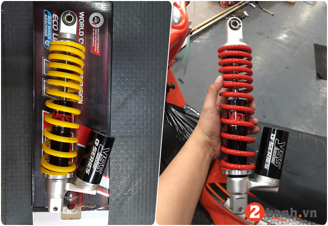 Tư vấn chọn mua phuộc xe tốt nhất cho yamaha gear 125 - 7