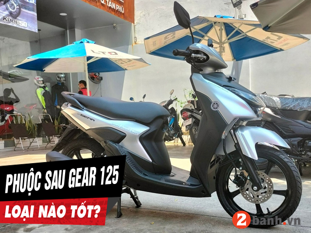 Tư vấn chọn mua phuộc xe tốt nhất cho yamaha gear 125 - 1