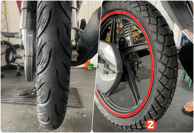 Tư vấn các loại vỏ xe tốt nhất cho yamaha sirius 2025 - 9