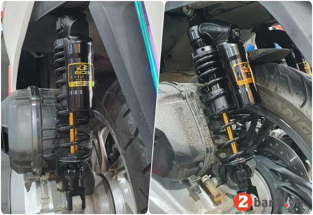 Tư vấn chọn mua phuộc xe tốt nhất cho xe sh160i - 2