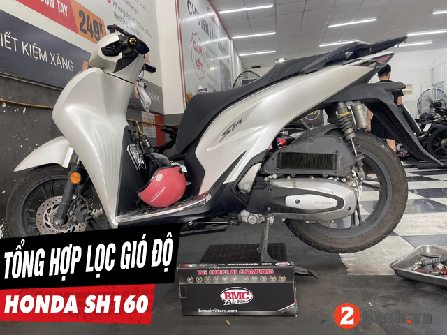 Tư vấn các loại lọc gió độ giúp tăng tốc cho xe sh160i - 1