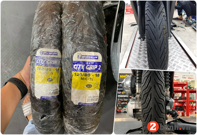 Tư vấn các loại vỏ xe tốt nhất cho honda sh160i - 3