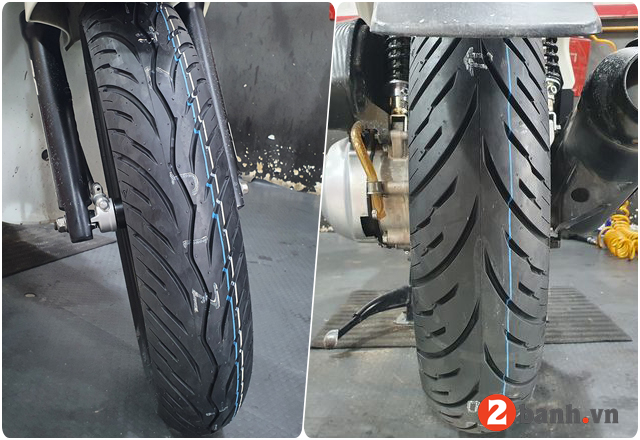 Tư vấn các loại vỏ xe tốt nhất cho honda sh160i - 5