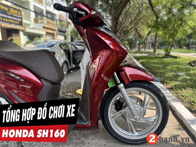 Tư vấn phụ tùng đồ chơi xe sh160i mới nhất - 1