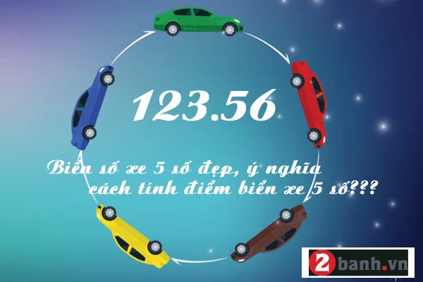 Thế nào là 1 biển số xe đẹp ý nghĩa biển số xe máy 5 số theo phong thủy - 1