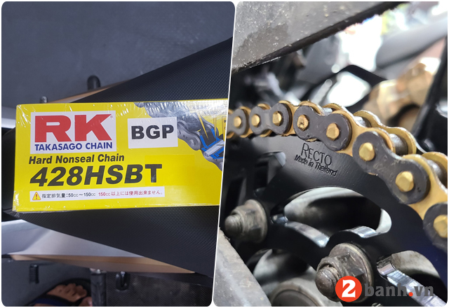 Tư vấn nhông sên dĩa tốt nhất cho yaz 125 mới 2026 - 4