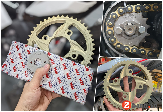 Tư vấn nhông sên dĩa tốt nhất cho yaz 125 mới 2026 - 2