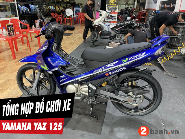 Tư vấn phụ tùng đồ chơi xe yaz 125 2026 mới nhất - 1