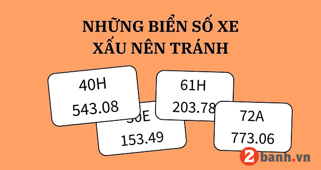 Những biển số xe máy 5 số xấu ít ai biết nên tránh xa - 3